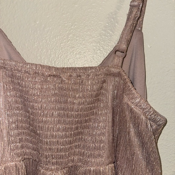 Torrid Blush Tea Length Sleeveless Dress - Picture 12 of 13